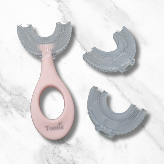 Pink Essential Set - Small    (Brush & Replacement heads)