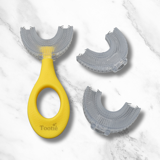 Yellow Essential Set - Small    (Brush & Replacement heads)