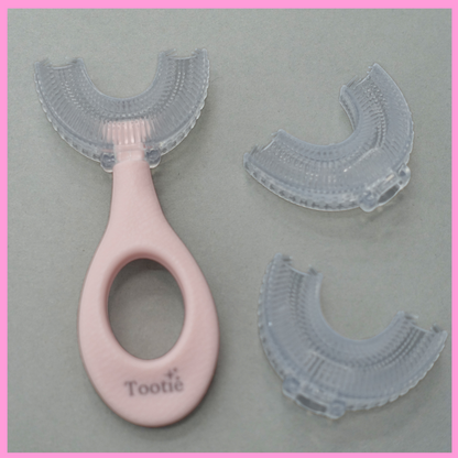 Pink Essential Set - Small    (Brush & Replacement heads)