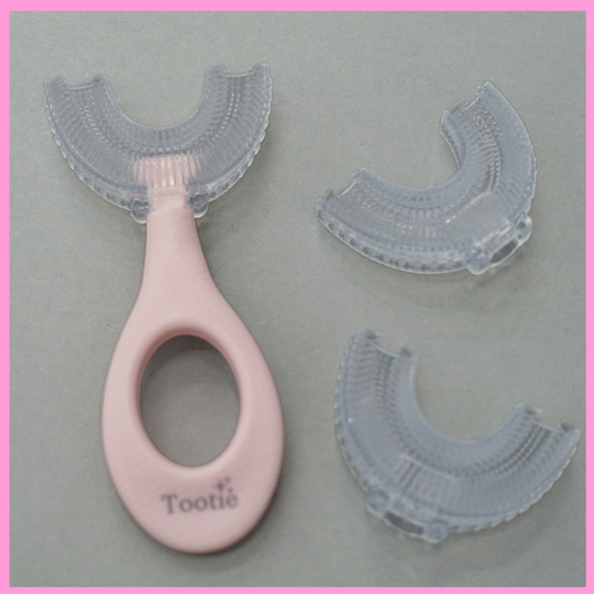Pink Essential Set - Small    (Brush & Replacement heads)