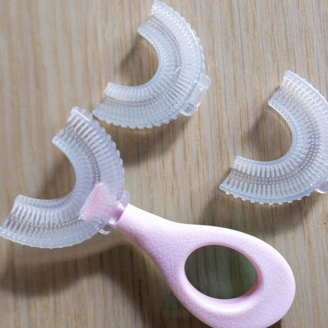 Pink Essential Set - Small    (Brush & Replacement heads)