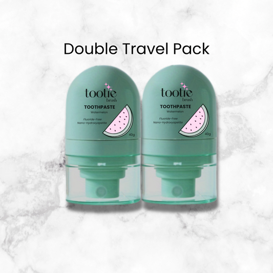 Double Travel Size Toothpaste - Watermelon