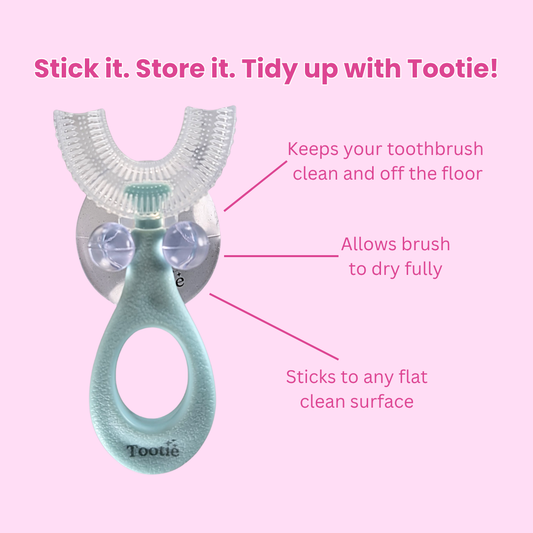 Tootie Tidy - Toothbrush Holder
